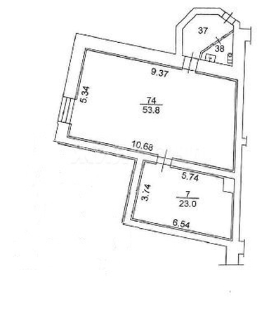 
  Продается универсальное помещение, 81 м², Большая Подгорная ул
. Фото 6.