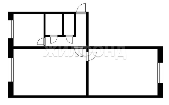 
  Продается 2-комн. квартира 47.7 м². Фото 2.