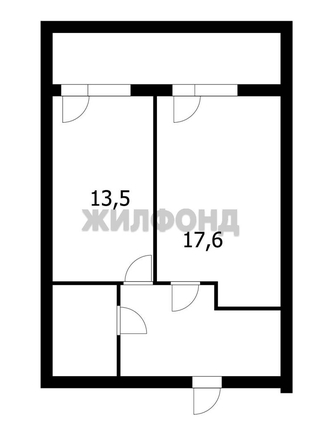 
  Продается 1-комн. квартира 43.5 м². Фото 17.