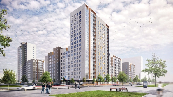 
  Продается 4-комн. квартира 79.49 м², в ЖК Парапарк, 2 очередь, дом 1. Фото 1.