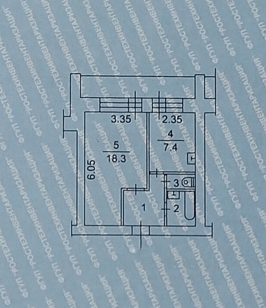 
  Продается 1-комн. квартира 33.1 м². Фото 11.