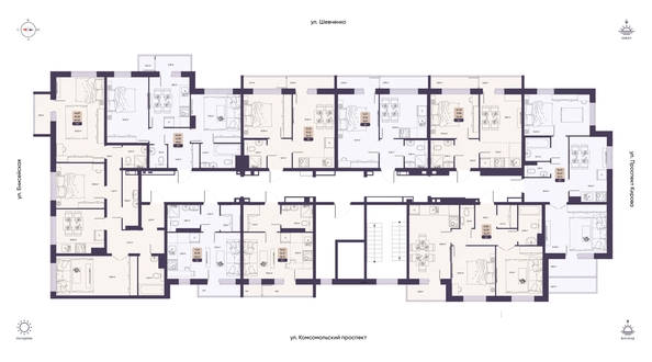 
  Продается студия 26.43 м², в ЖК Парапарк, 2 очередь, дом 1. Фото 20.