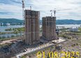 Суриков, дом 2: Ход строительства 1 августа 2025