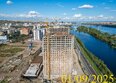 Суриков, дом 1: Ход строительства 1 сентября 2025