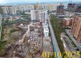 Нанжуль-Солнечный, дом 12: Ход строительства 1 октября 2025