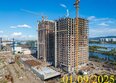 Суриков, дом 1: Ход строительства 1 сентября 2025