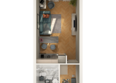 Новоильинка, 2 этап: Планировка Студия 27, 27,1 м²