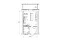 Речкуновский, дом 10: Планировка однокомнатной квартиры 35,8 кв.м