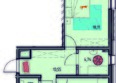 Лотос: Планировка 3-комн 76,04, 76,19 м²