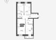 Академгородок, дом 5: Планировка 3-комн 81,04 м²