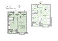 Эволюция, 1 оч, дом 3: Планировка однокомнатной квартиры 35,3 кв.м