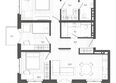 Вышка, корпус 3: Планировка 4-комн 88,89 м²