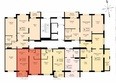 Пломбир, Цитрус: Типовой план этажа 1 подъезд