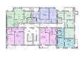 На Гагарина: Блок-секция 3. Планировка типового этажа