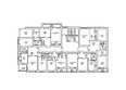 Парковый, блок-секция 1, 2: Блок-секция 2. Планировка типового этажа