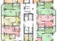 Гурьевский, дом 1 корпус 3: Типовой план этажа