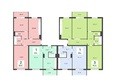 Молния, Биофабрика, 18 к2: Типовой план этажа 1 подъезд