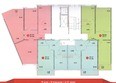 Самоцветы, дом 15 этап 3 б/с 1-5: Типовой план этажа