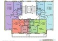 Кемерово-Сити, дом 37 блок-секция 1, 2, 3: Планировка типового этажа, 1 б/с
