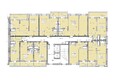 Партизанская, дом 203: Планировка типового этажа. Блок-секция 2