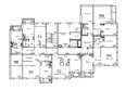 Нанжуль-Солнечный, дом 7: План Типовой этаж, секция 8 этажа