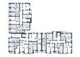 Белозерский, корпус 4: Типовой план этажа