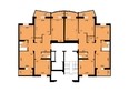 Преображенский, дом 3: Блок-секция 4. Планировка 2, 3 этажей