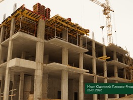 Продается 2-комнатная квартира ЖК Юдинский, дом 1.4, 42.44  м&sup2;, 6102872 рублей