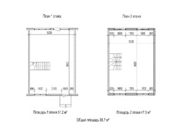 Продается 2-комнатная квартира СОЛНЕЧНЫЙ БУЛЬВАР, дом 21, корп 14-19, 98.7 м², 5551875 рублей