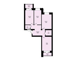 Продается 3-комнатная квартира ЖК Бердские кварталы, дом 2.1, 86.4  м², 7000000 рублей