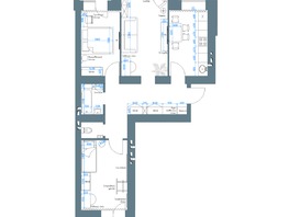 Продается 3-комнатная квартира ЖК Нижний, 51, 71.58  м&sup2;, 10522260 рублей