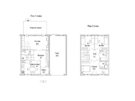 Продается 2-комнатная квартира СОЛНЕЧНЫЙ БУЛЬВАР, дом 21, корп 11-13, 128.5 м², 7292375 рублей