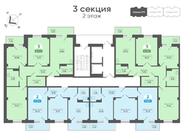 Продается 3-комнатная квартира ЖК Сосновоборск, 8 мкр, дом 14Б, 88.97  м², 8897000 рублей