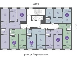 Продается 2-комнатная квартира ЖК Прогресс-квартал Перемены, дом 1, 42.5  м², 5610000 рублей