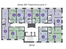 Продается 1-комнатная квартира ЖК Прогресс-квартал Перемены, дом 1, 23.6  м², 3776000 рублей