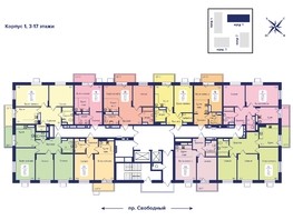 Продается 2-комнатная квартира ЖК Univers (Универс), 2 квартал, 48.2  м², 7760200 рублей