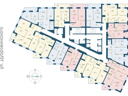 Продается 3-комнатная квартира ЖК Суриков, дом 1, 78.4 м², 13955200 рублей