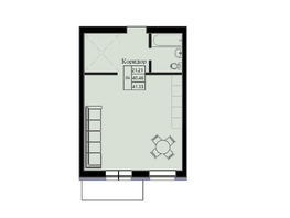 Продается 1-комнатная квартира ЖК Космос, 41.33 м², 7067430 рублей