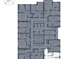 Продается 3-комнатная квартира ЖК Чижи, 56.3  м², 9514700 рублей