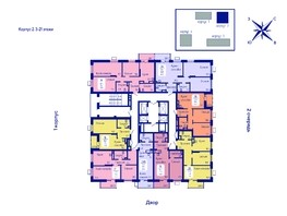 Продается 1-комнатная квартира ЖК Univers (Универс), 3 квартал, 45.6  м², 6384000 рублей