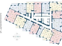 Продается 3-комнатная квартира ЖК Суриков, дом 2, 77.3 м², 12847260 рублей