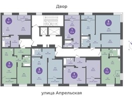 Продается 1-комнатная квартира ЖК Прогресс-квартал Перемены, дом 1, 23.4  м², 3510000 рублей