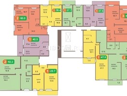 Продается 1-комнатная квартира ЖК Глобус, дом 3, 37.7  м², 4800000 рублей