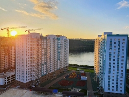 Продается 1-комнатная квартира ЖК Тихие зори, дом Панорама корпус 2, 34.3 м², 4990000 рублей
