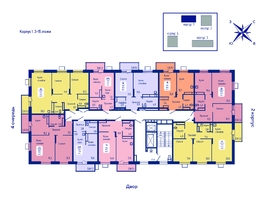 Продается 2-комнатная квартира ЖК Univers (Универс), 3 квартал, 68.5  м², 10103750 рублей