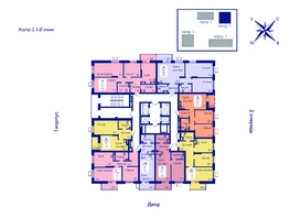 Продается 2-комнатная квартира ЖК Univers (Универс), 3 квартал, 69.9  м², 9855900 рублей