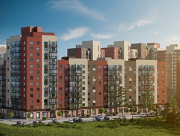 Продается 1-комнатная квартира ЖК Академгородок, дом 8, 42.6  м², 6950000 рублей