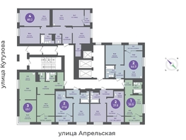 Продается 1-комнатная квартира ЖК Прогресс-квартал Перемены, дом 1, 26  м², 4160000 рублей