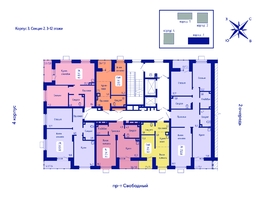 Продается 2-комнатная квартира ЖК Univers (Универс), 3 квартал, 58.5  м², 8394750 рублей