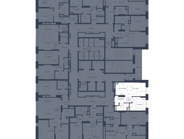 Продается 2-комнатная квартира ЖК Чижи, 2 очередь, 41.9  м², 7206800 рублей